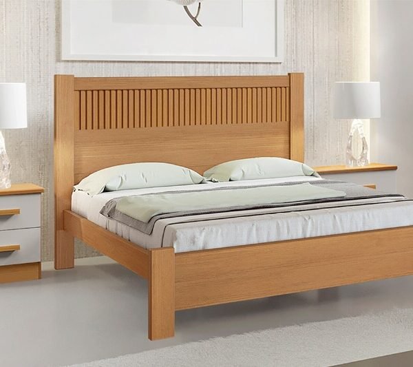 Cama Casal Primícia Cinamomo Ripado - D Doro