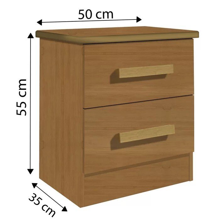 Mesa de Cabeceira New Athos Cinamomo D Doro - Imagem 3