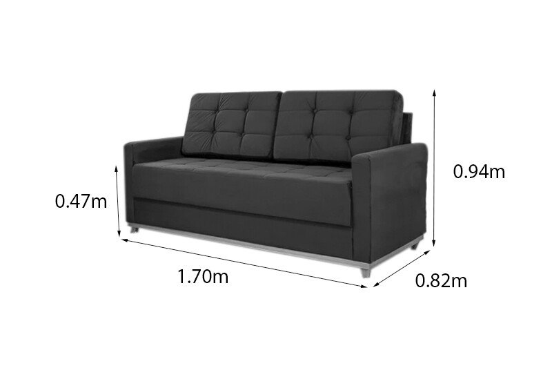 Sofá Áustria 3 Lugares + Poltrona Áustria Linho Bege A57 - Imagem 10