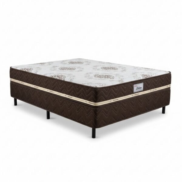 Cama Box Casal Livina 138x188x58 Molas Ensacadas - Orthoside
