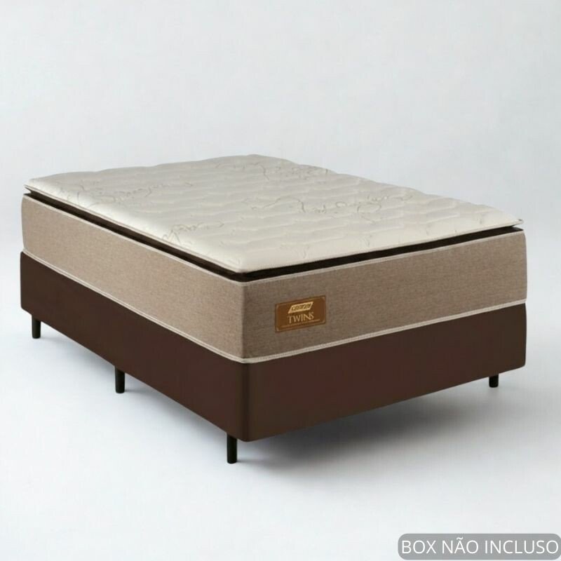 Colchão Casal Twins 138x188x34 Molas BlueWave - Gazin | Suporta até 290kg - Imagem 3