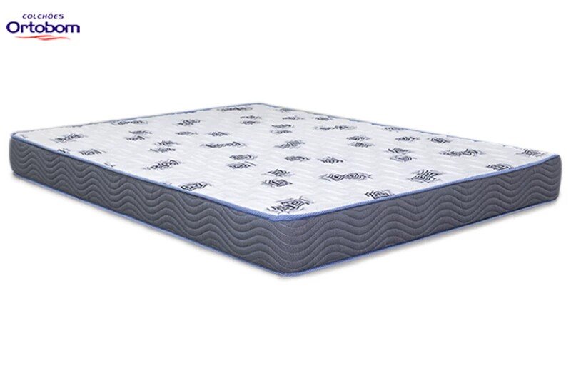 Colchão Casal Light 100% Espuma D33 Selado 138x188x17 - Ortobom | Suporta até 260kg
