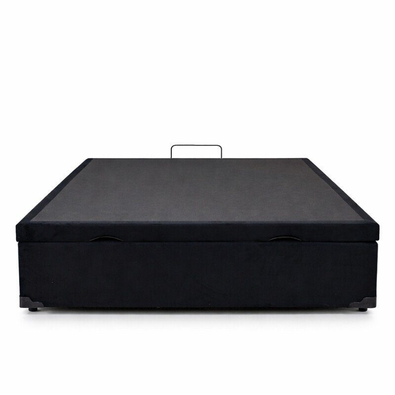 Colchão Casal Classic Supreme Ortopédico Lestespuma + Box Baú Casal Prime Confort Sued Preto Blindado Issacar - 138x188x64 | Suporta até 200kg - Imagem 10
