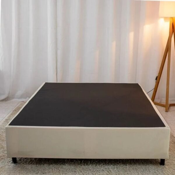 Box Casal 138x188x40 Universal Sued Bege - Gazin