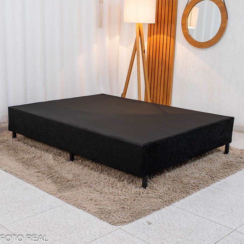 Box Casal Sued Preto 138x188x37 - Ortobel