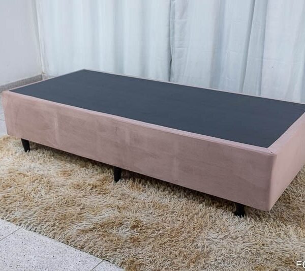Box Solteiro Rosa 88x188x42 - Anjos