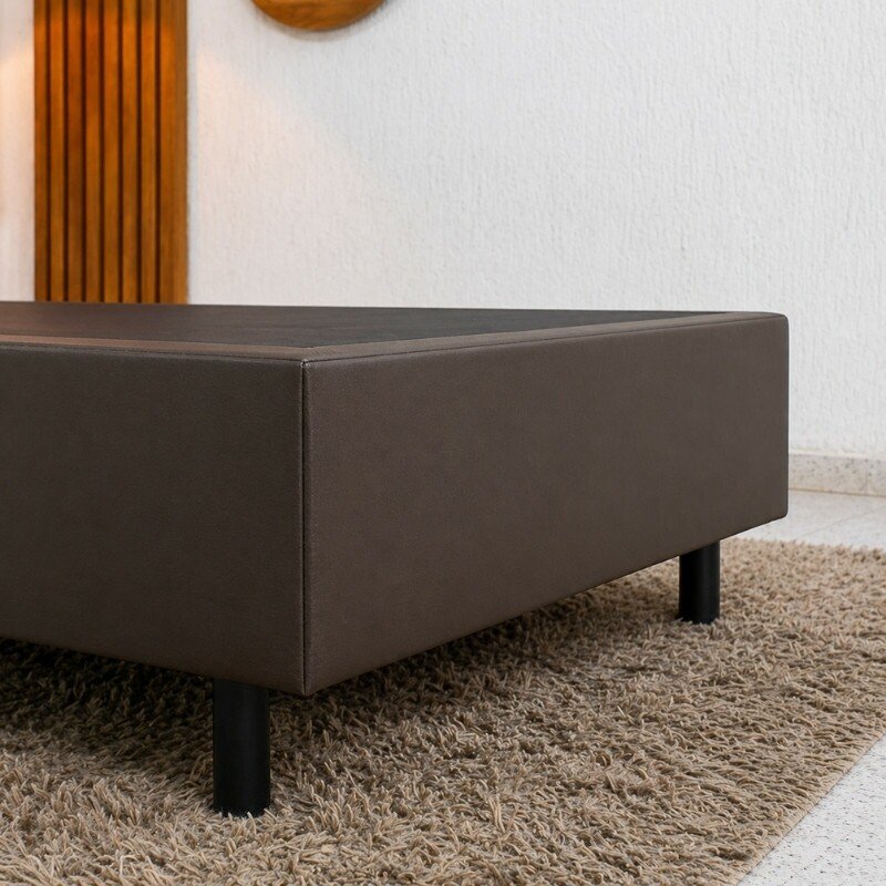 Colchão Solteiro Confort Premium Ortopédico D28 - Inovaflex + Box Solteiro Korino Marrom - Ortobel 88x188x55 | Suporta até 120kg - Imagem 15