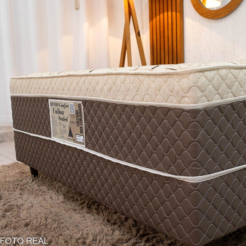 Cama Box Casal Ortopédico Rondoconfort 138x188x60 D33 Rondomóveis | Suporta até 300kg - Imagem 4