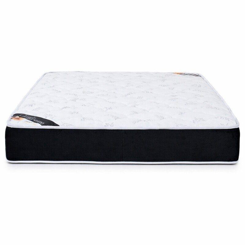 Colchão Casal Classic Supreme Ortopédico Lestespuma + Box Baú Casal Prime Confort Sued Preto Blindado Issacar - 138x188x64 | Suporta até 200kg - Imagem 14