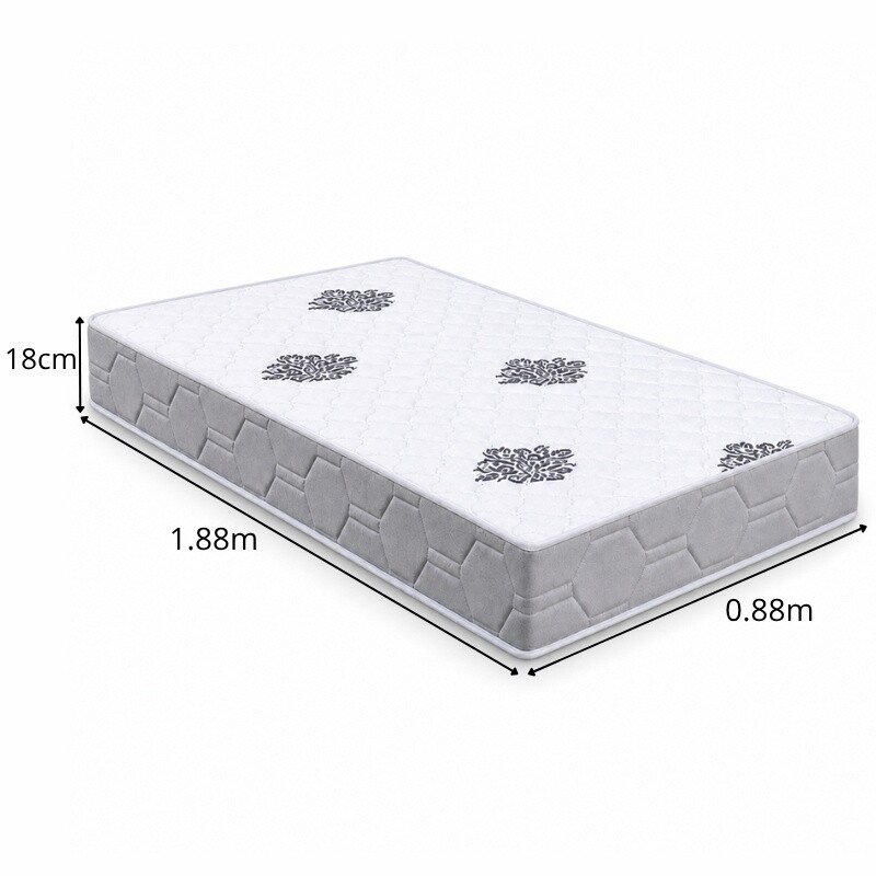 Colchão Solteiro Confort Premium Ortopédico D28 - Inovaflex + Box Solteiro Korino Marrom - Ortobel 88x188x55 | Suporta até 120kg - Imagem 9