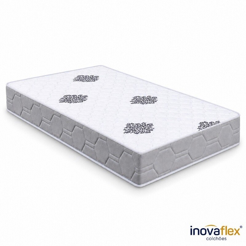 Colchão Solteiro Confort Premium Ortopédico D28 - Inovaflex + Box Solteiro Korino Marrom - Ortobel 88x188x55 | Suporta até 120kg - Imagem 10