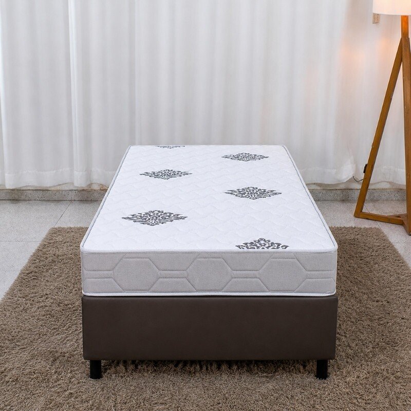 Colchão Solteiro Confort Premium Ortopédico D28 - Inovaflex + Box Solteiro Korino Marrom - Ortobel 88x188x55 | Suporta até 120kg - Imagem 3