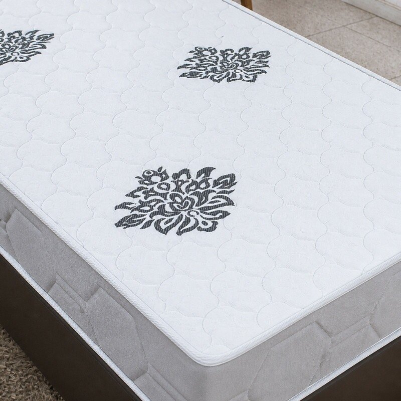 Colchão Solteiro Confort Premium Ortopédico D28 - Inovaflex + Box Solteiro Korino Marrom - Ortobel 88x188x55 | Suporta até 120kg - Imagem 5